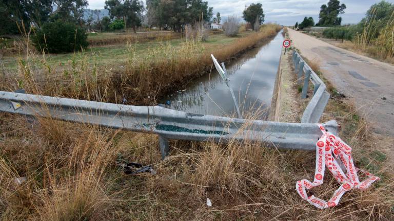 El último accidente mortal en las carreteras de Tarragona fue el 17 de enero en la carretera de ‘La Vergonya’. Foto: J. Revillas $!El último accidente mortal en las carreteras de Tarragona fue el 17 de enero en la carretera de ‘La Vergonya’. Foto: J. Revillas