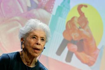 La escritora Vivian Gornick. EFE/ Sergio Pérez