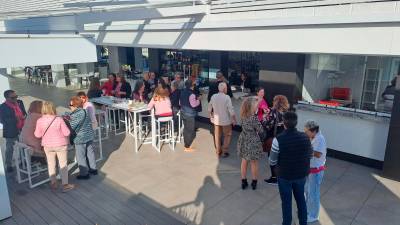 L’acte es va celebrar al ‘rooftop’ Summit de l’hotel Olympus Palace de Salou. Fotos: M. Pedrerol