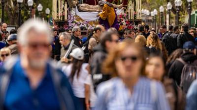 La procesión ha recuperado su catalogación de Fiesta Tradicional de Interés Nacional. Foto: Àngel Ullate