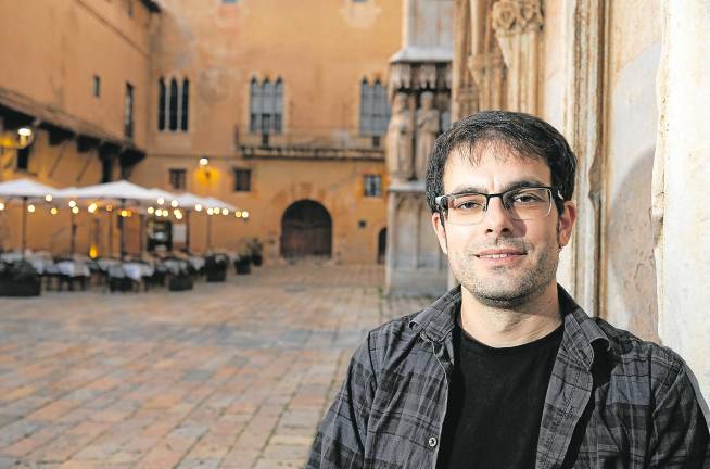 Albert Pijuan en Tarragona. Foto: Àngel Ullate