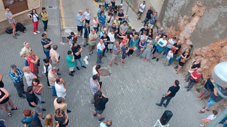 El encuentro contó con más vecinos de lo que esperaban los impulsores. Foto: Cedida
