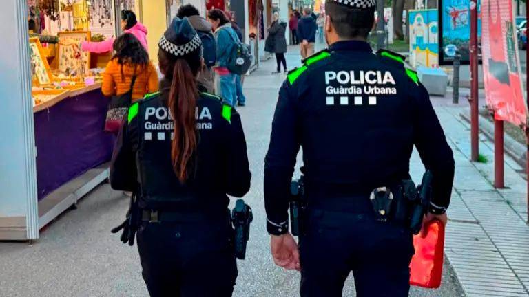Una patrulla de la Guàrdia Urbana de Tarragona. Foto: cedida
