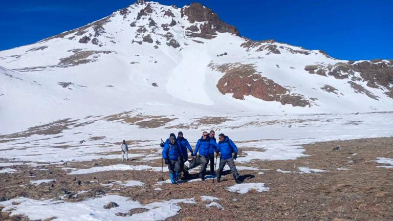 Los servicios de rescate armenios tras la avalancha del pasado 11 de marzo. Foto: EFE