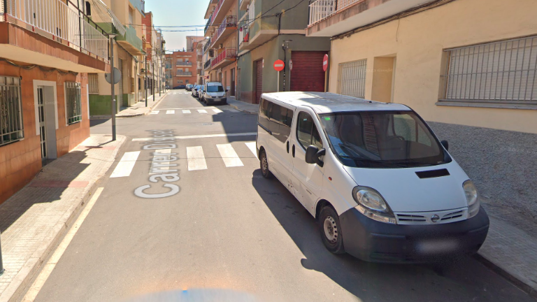 Una zona cercana a la del accidente. Foto: Google Maps
