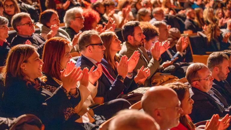 La gala tuvo lugar en el Teatre Auditori de Salou el jueves por la tarde. Tuvo momentos especialmente intensos que emocionaron a los 400 asistentes. Foto: Marc Bosch