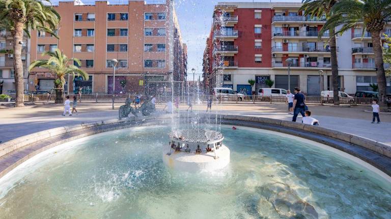 La Plaça dels Infants, situada en la zona del Port de la Part Baixa de la ciudad de Tarragona. foto: Àngel Ullate