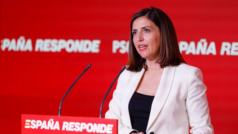 La portavoz del PSOE, Esther Peña. Foto: EFE