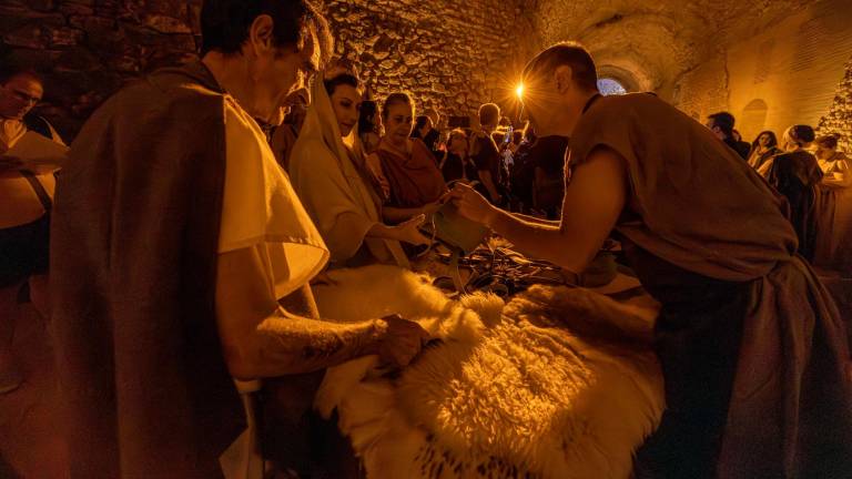 El grupo Thaleia estrena este año ‘Populus. Els desconeguts de Roma’, que se representó en el Circ. foto: Marc Bosch