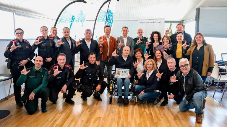La cita se ha presentado hoy en el Club Nàutic Cambrils. Foto: Alba Mariné