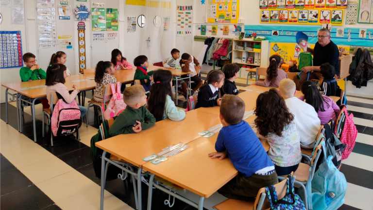 El equipo de Salut Pública ha llevado a cabo diversas acciones en las escuelas de la ciudad. Foto: Cedida
