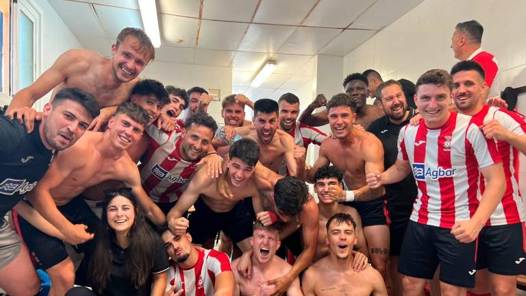 El Valls aseguró la permanencia al vencer al Figueres. Foto: Unió Esportiva Valls