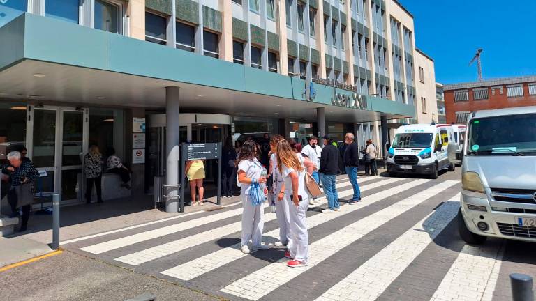 El Hospital Joan XXIII ha funcionado gracias a grupos electrógenos. Foto: N. Muñoz