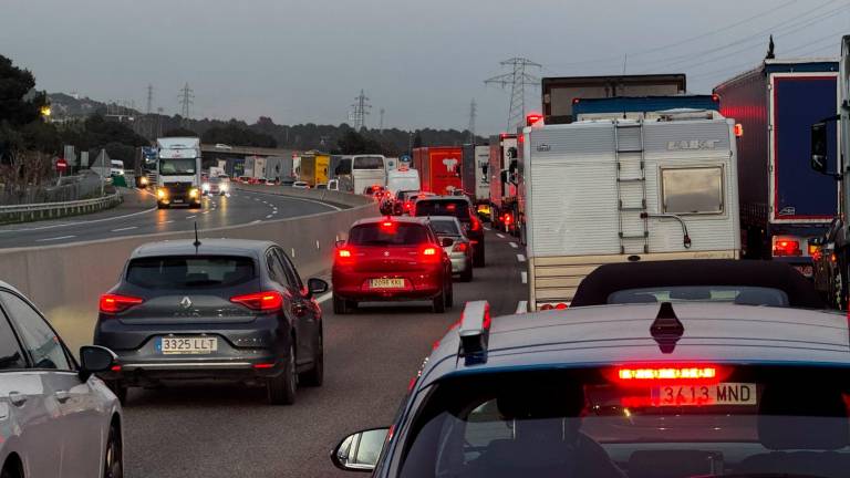Trànsit prevé que en la operación salida salgan del área metropolitana de Barcelona unos 560.000 vehículos. Foto: DT