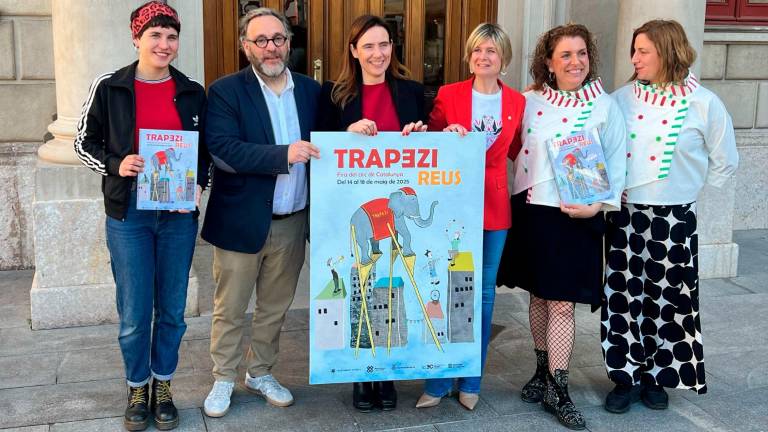 Cartell de l’edició d’enguany del Trapezi. Foto: Alfredo González