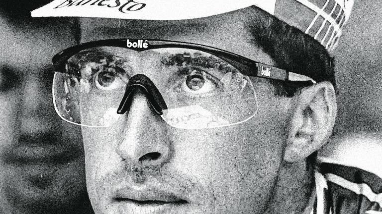 El estilo de Pedro Delgado encima de la bicicleta era aguerrido, valiente y siempre dispuesto al ataque. Foto: Archivo DT